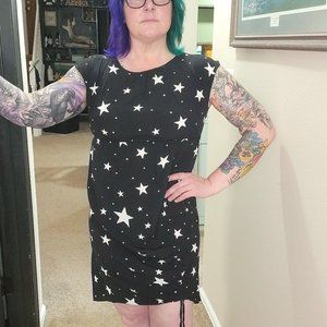 Gap Star Dress  Sleeveless Drawstring on front size. Size Small